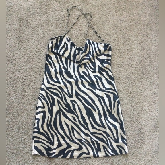 Silky Cowl Neckline Dress - Picture 6 of 13